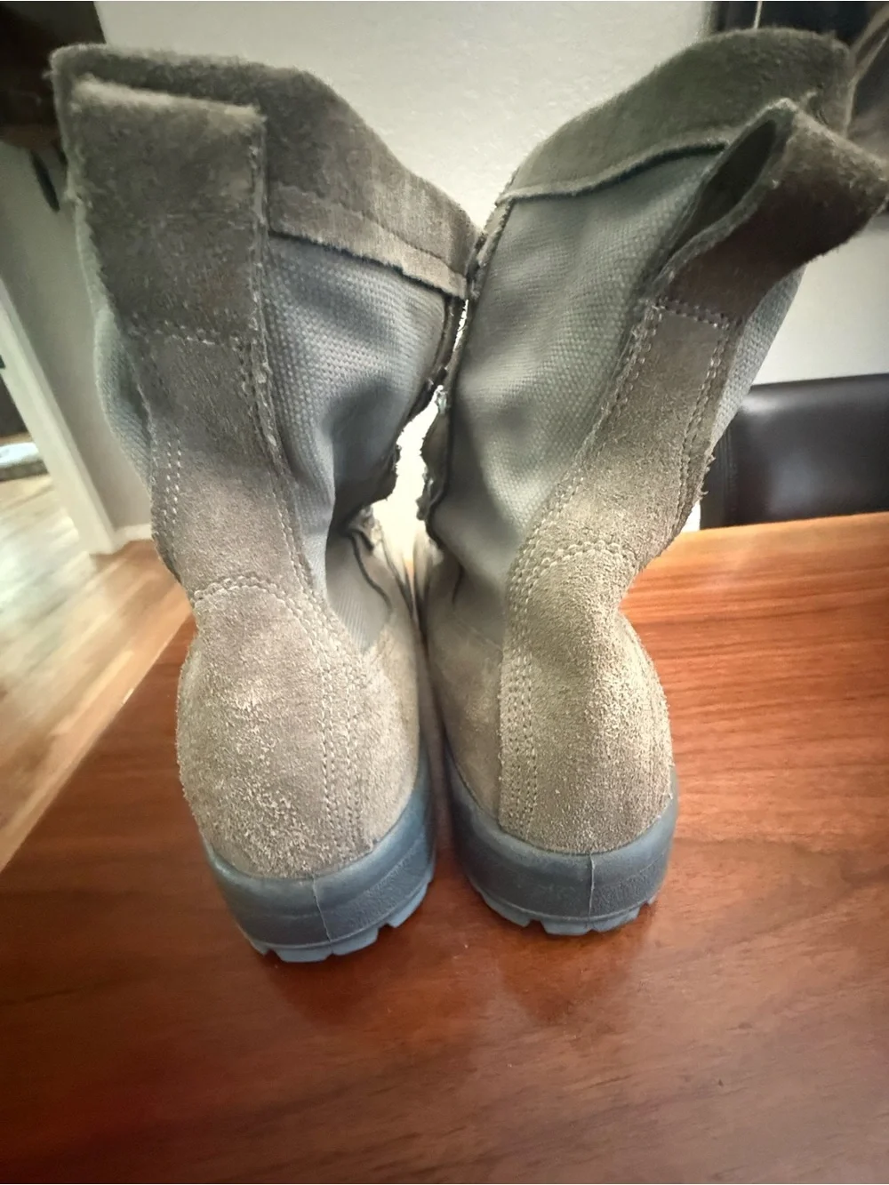 Belleville rugged suede